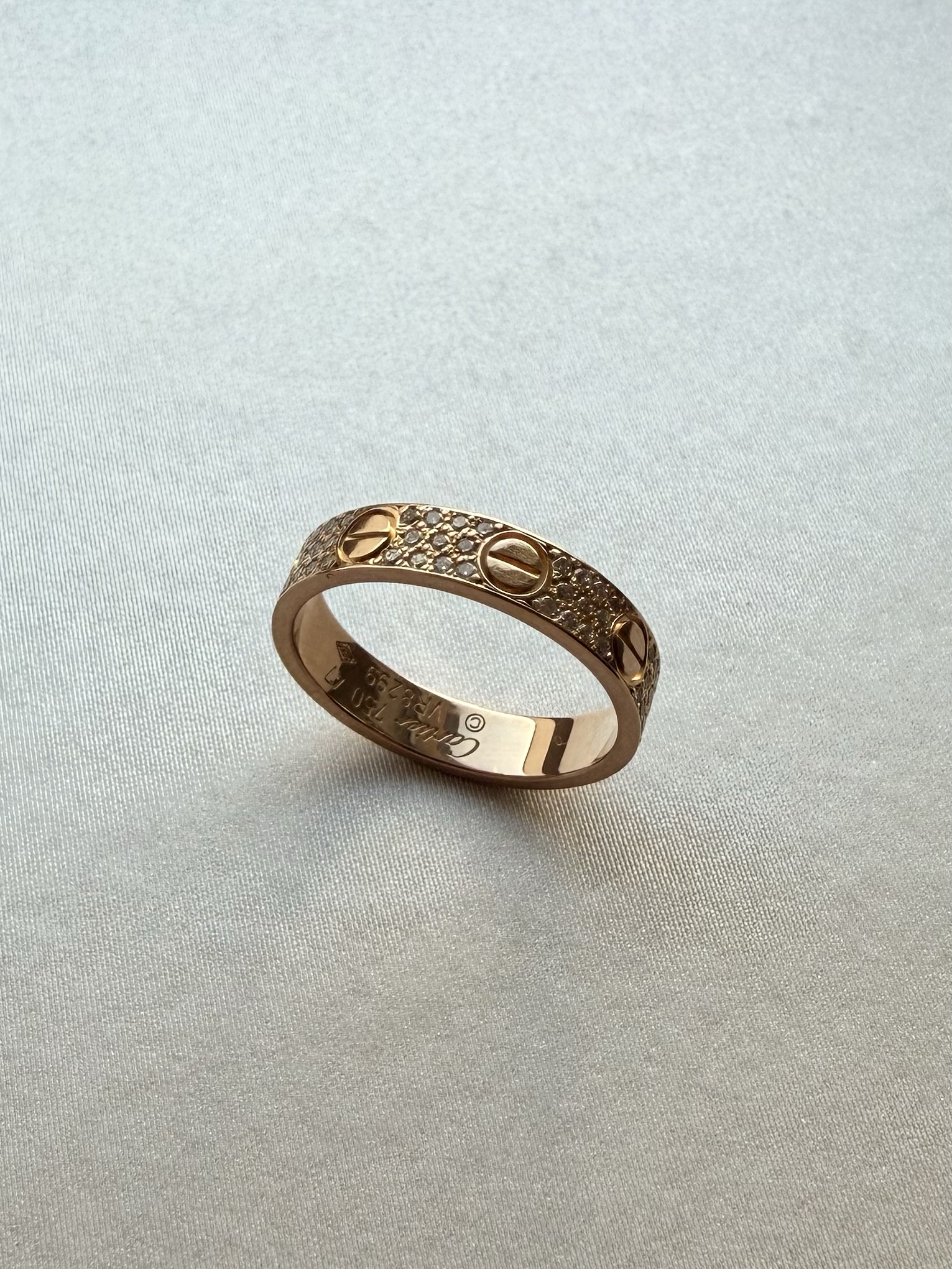 Cartier K18PG MINI LOVE Ring - 画像 (5)