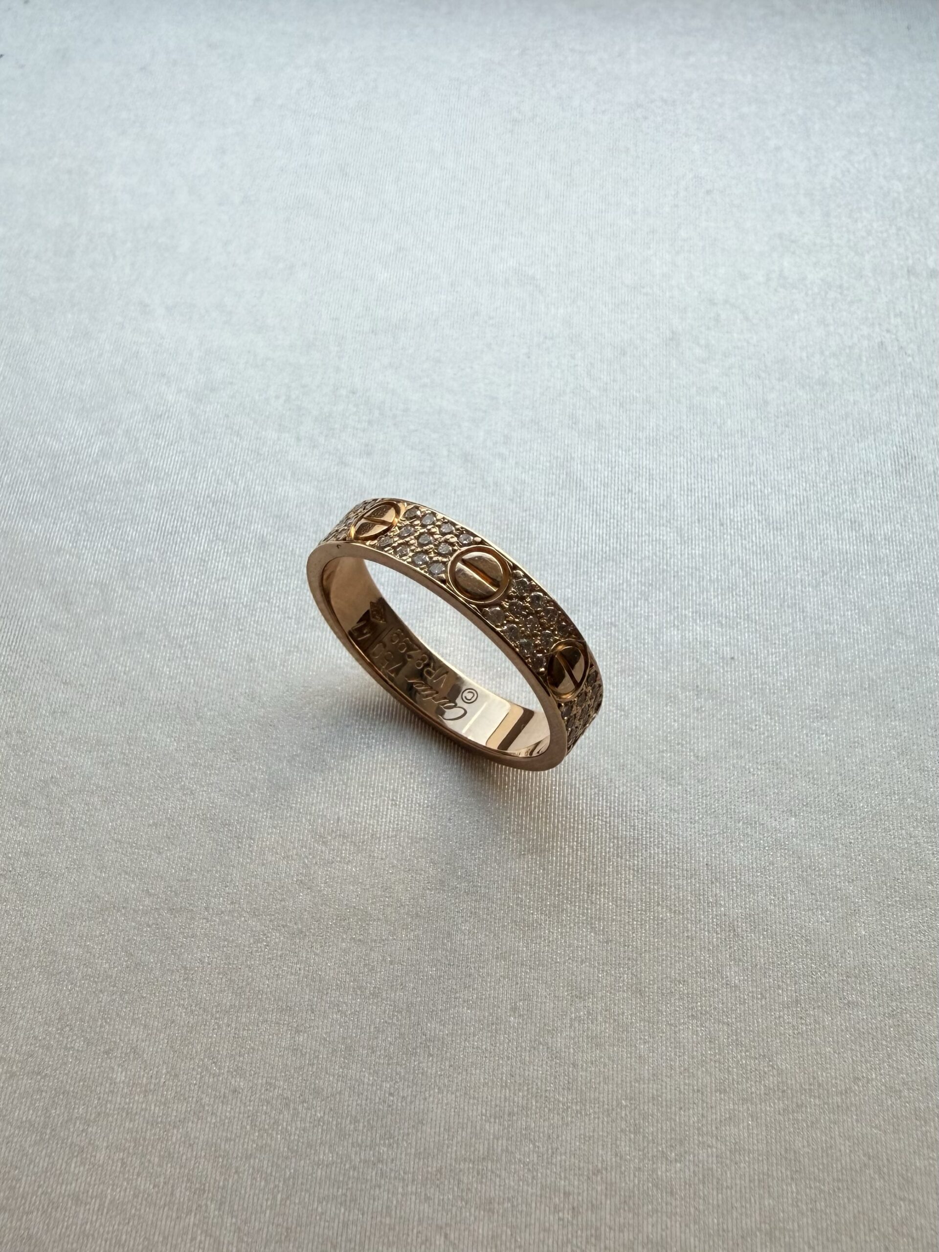 Cartier K18PG MINI LOVE Ring - 画像 (4)