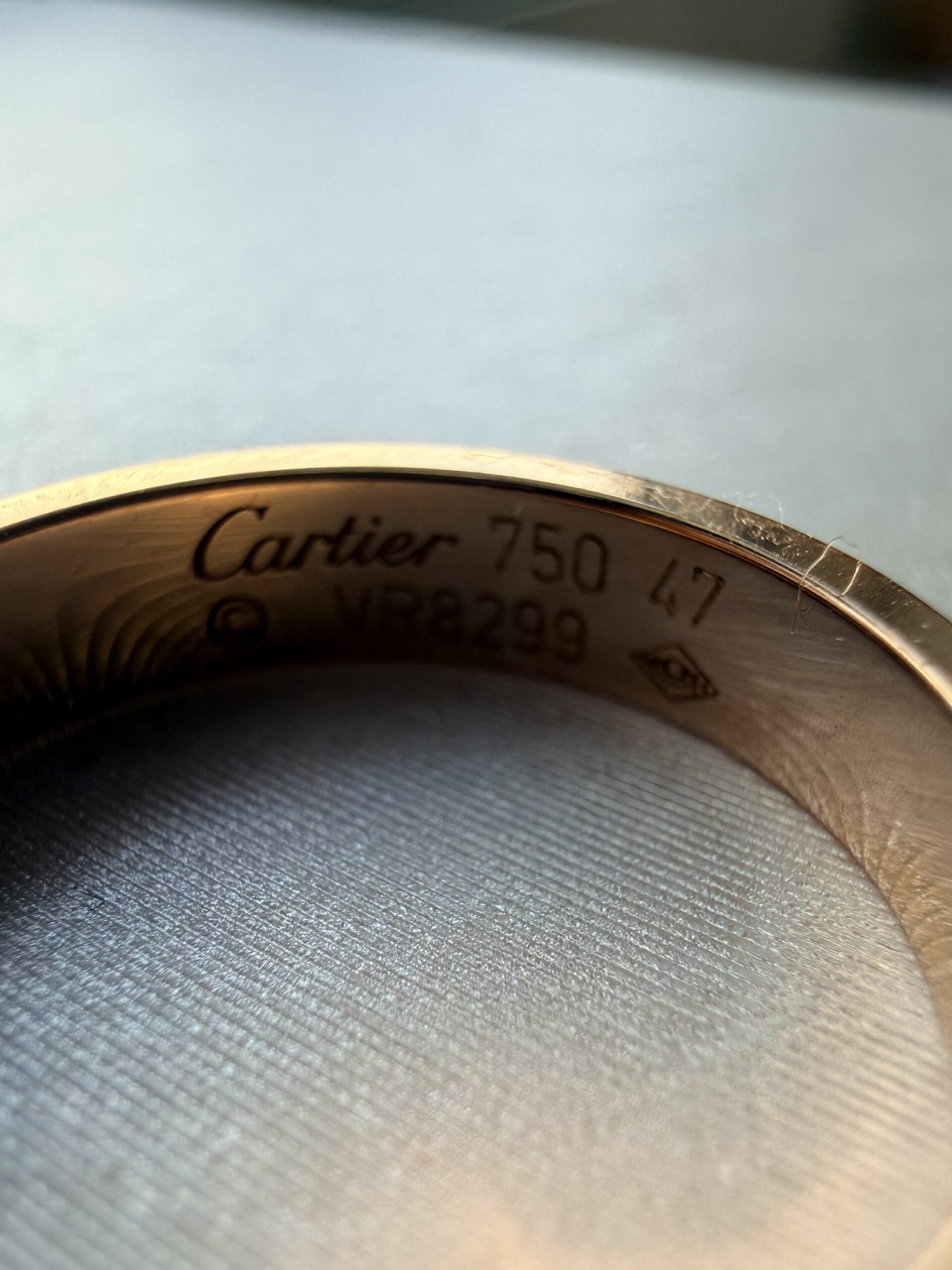 Cartier K18PG MINI LOVE Ring - 画像 (7)