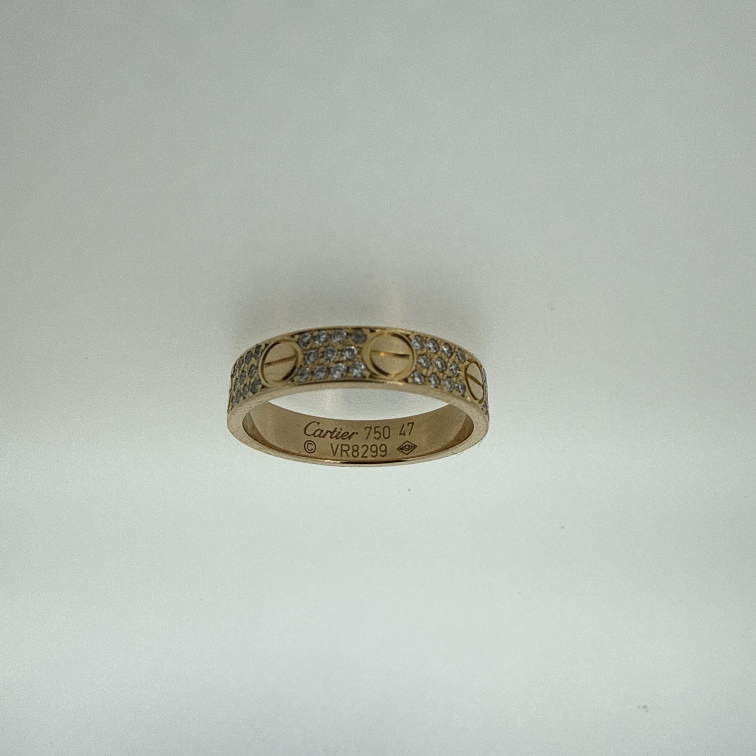 Cartier K18PG MINI LOVE Ring - 画像 (8)