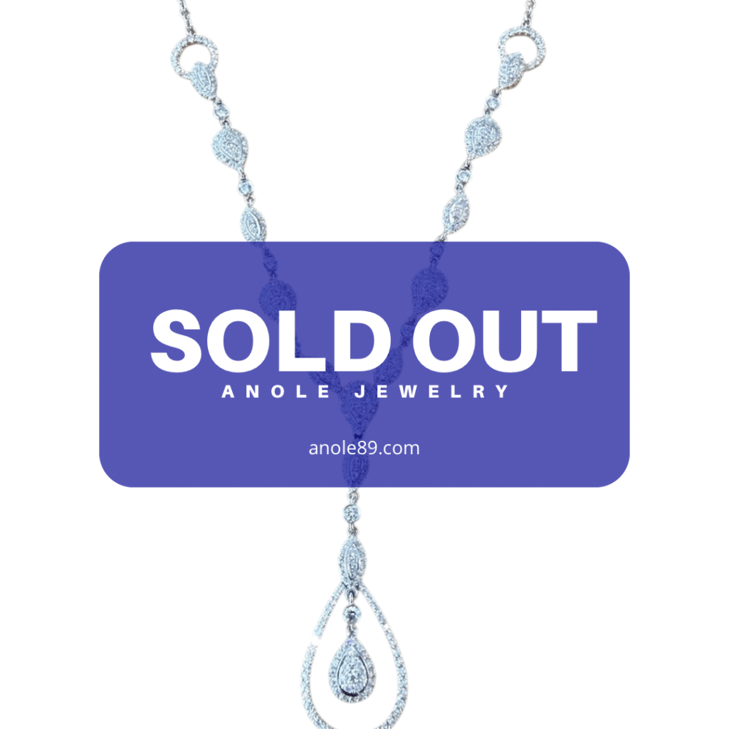 K18WG Diamond Necklace